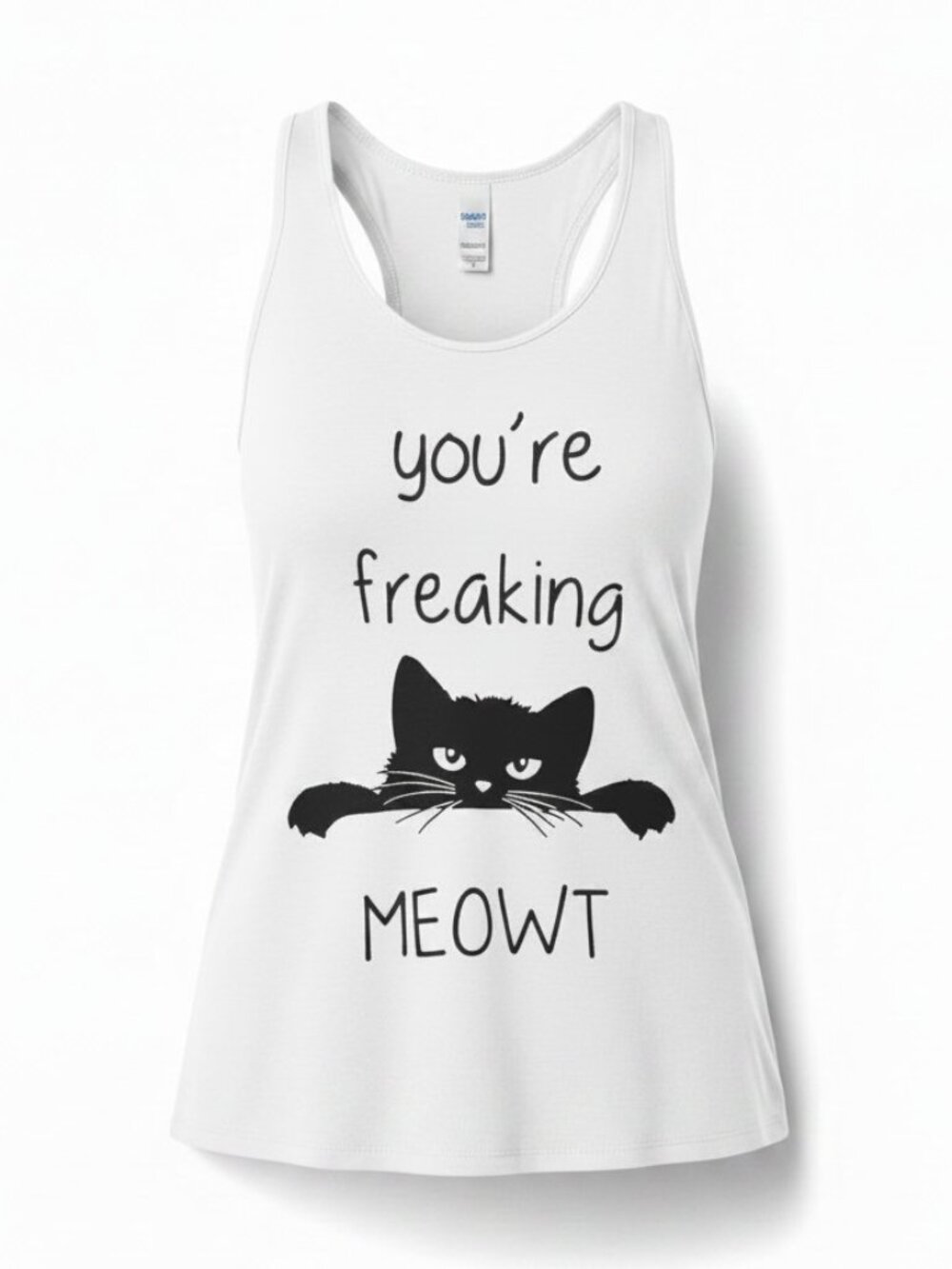 Bear Dance Cat Pun Tank Top